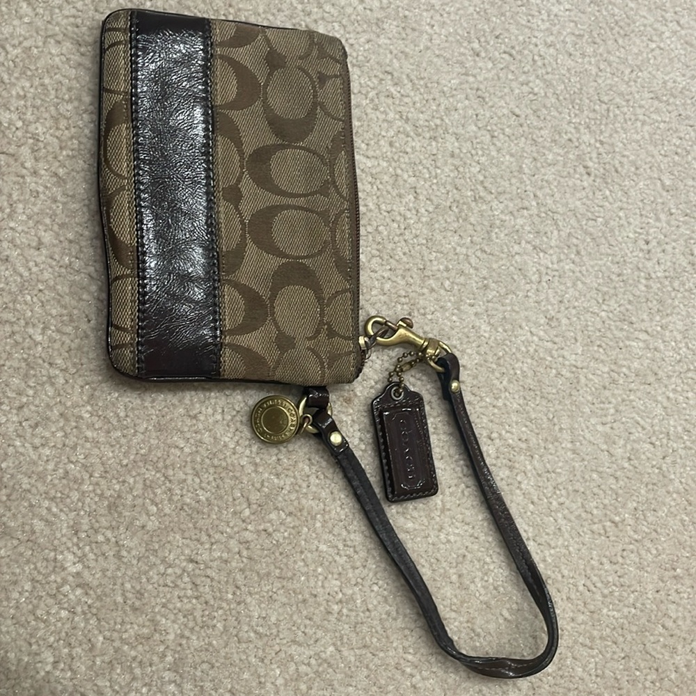Coach wristlet